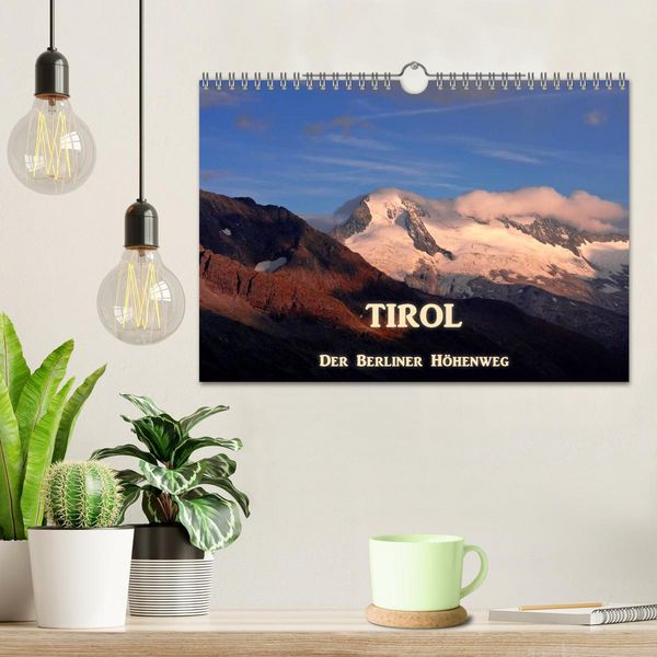 Produktbild: TIROL - Der Berliner H&ouml;henweg (Wandkalender 2026 DIN A4 quer), CALVENDO Monatskalender