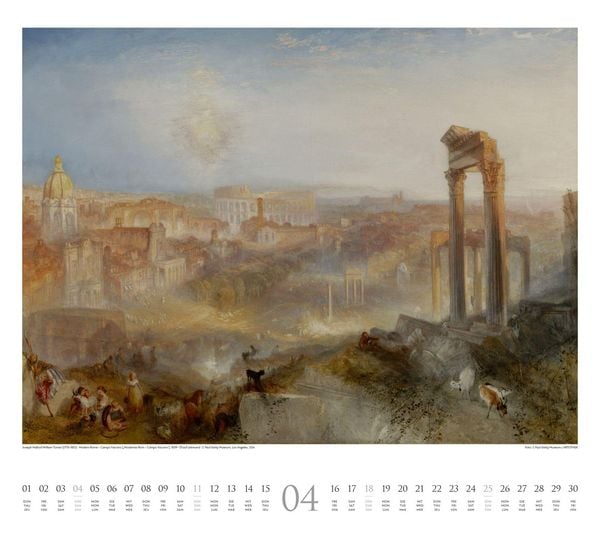 Produktbild: William Turner Kalender 2027