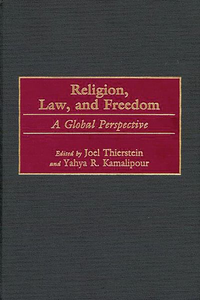 Produktbild: Religion, Law, and Freedom