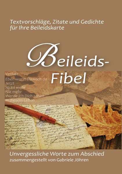 Produktbild: Beileidsfibel
