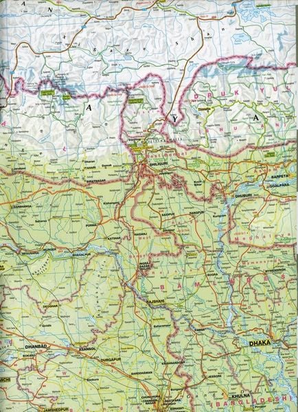 Produktbild: Inde / Indien 1:2 500 000