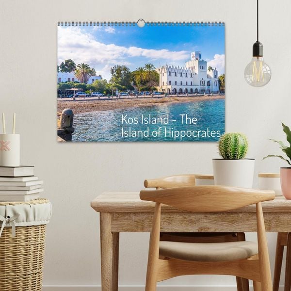 Produktbild: Kos Island - The Island of Hippocrates (Wall Calendar 2026 DIN A3 landscape), CALVENDO 12 Month Wall Calendar