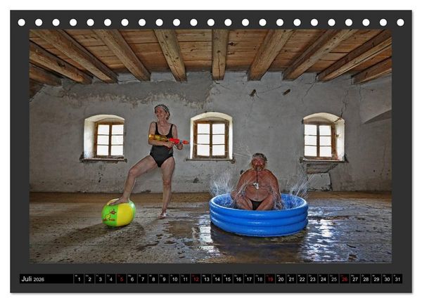 Produktbild: GSCHEIT BLED - Humorfotografie (Tischkalender 2026 DIN A5 quer), CALVENDO Monatskalender