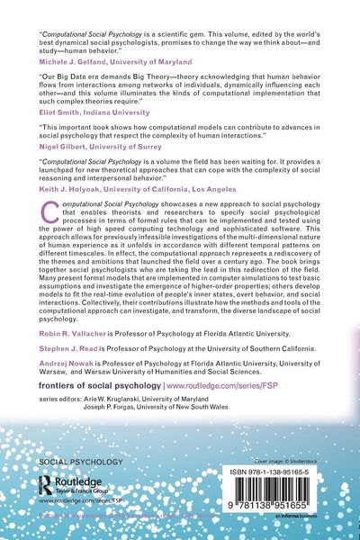 Produktbild: Computational Social Psychology
