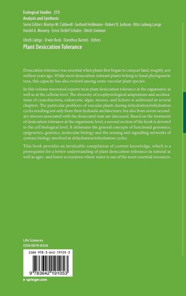 Produktbild: Plant Desiccation Tolerance