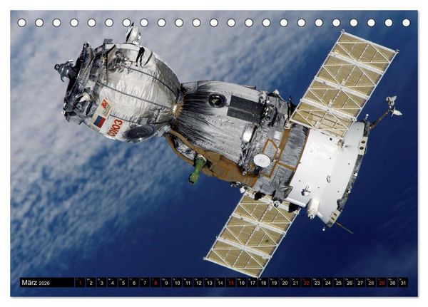 Produktbild: Raumfahrt und Weltall (Tischkalender 2026 DIN A5 quer), CALVENDO Monatskalender