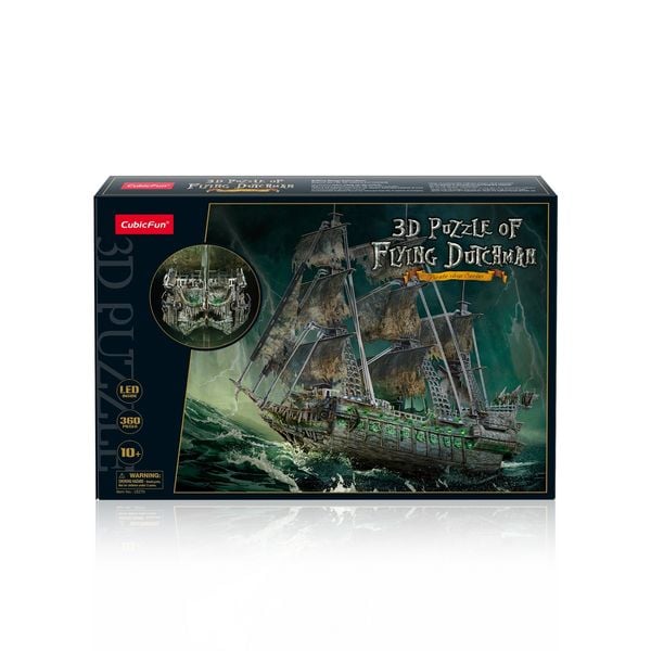 CUBICFUN - 3D Puzzle Flying Dutchman LED 360 Teile