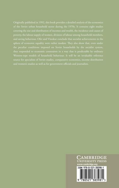 Produktbild: The Soviet Household Under the Old Regime