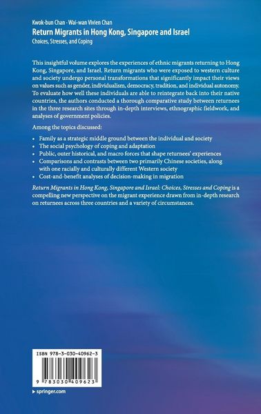 Produktbild: Return Migrants in Hong Kong, Singapore and Israel