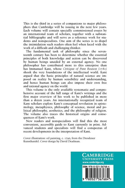 Produktbild: The Cambridge Companion to Kant