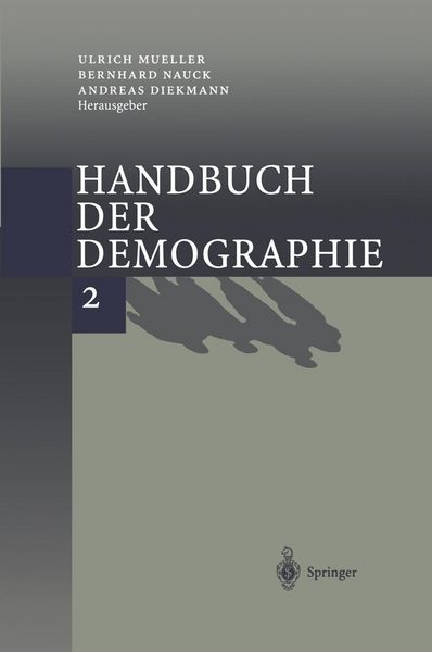 Produktbild: Handbuch der Demographie 2