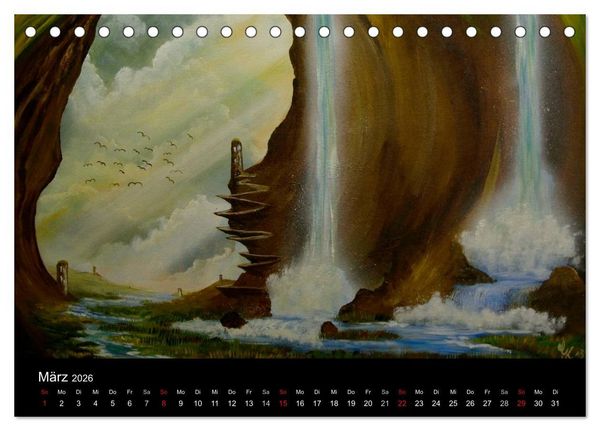 Produktbild: Dimensionen (Tischkalender 2026 DIN A5 quer), CALVENDO Monatskalender