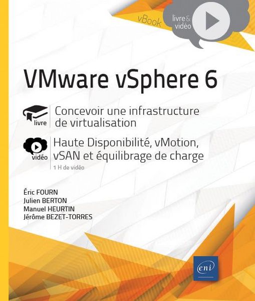 Produktbild: VMware vSphere 6 : concevoir une infrastructure de virtualisation