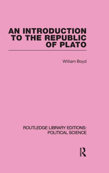 Produktbild: An Introduction to the Republic of Plato (Routledge Library Editions