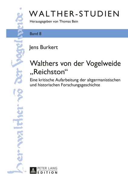 Produktbild: Walthers von der Vogelweide &laquo;Reichston&raquo;