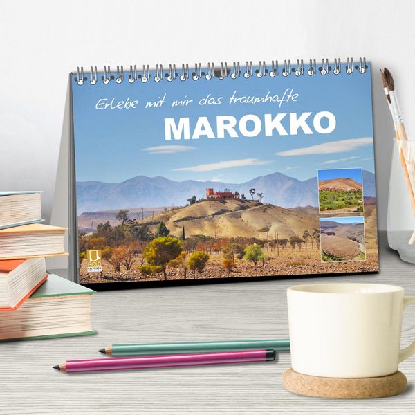 Produktbild: Erlebe mit mir das traumhafte Marokko (Tischkalender 2026 DIN A5 quer), CALVENDO Monatskalender