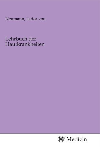Produktbild: Lehrbuch der Hautkrankheiten