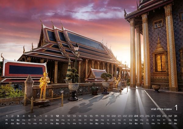 Produktbild: Thailand - Land of Smiles - 2027 - Kalender DIN A2