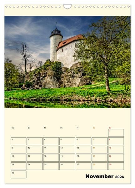 Produktbild: Mein Sachsen (Wandkalender 2026 DIN A3 hoch), CALVENDO Monatskalender
