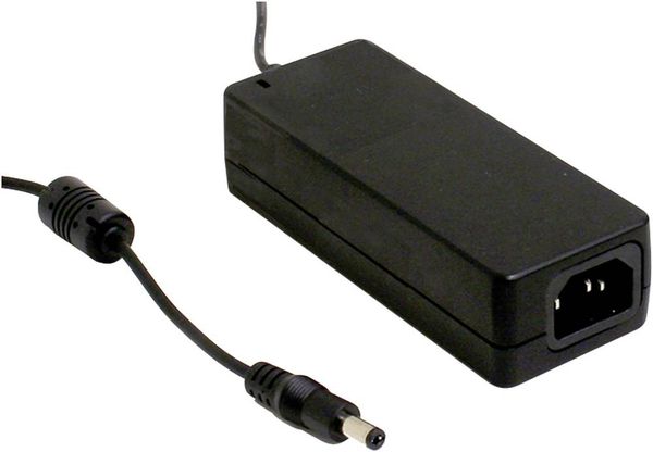 Produktbild: Mean Well MW GSM40A24-P1J Tischnetzteil, Festspannung 24 V/DC 1.67A 40W