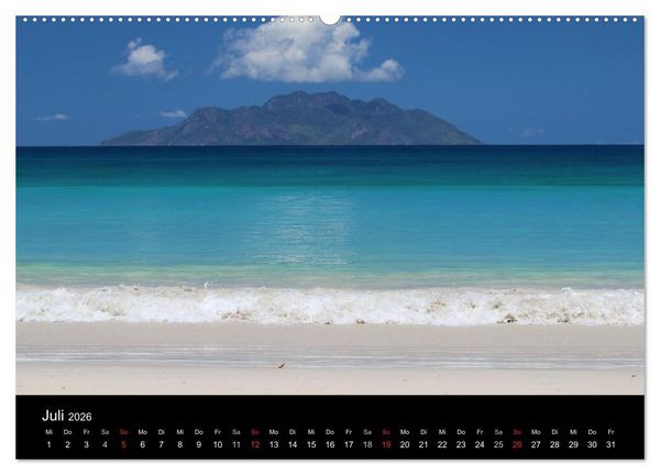 Produktbild: Seychellen (Wandkalender 2026 DIN A2 quer), CALVENDO Monatskalender