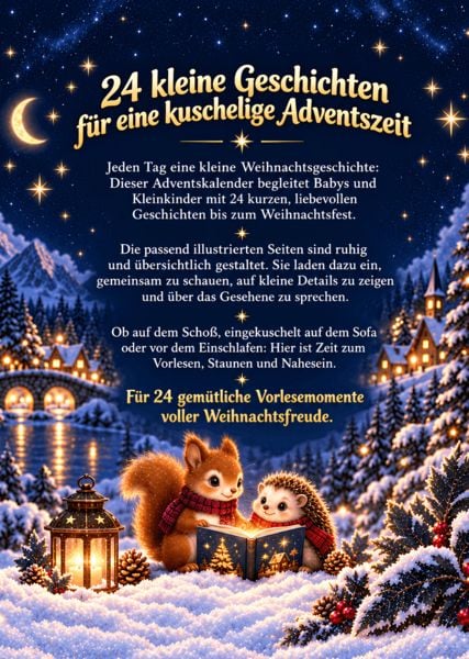 Produktbild: Der m&auml;rchenhafte Adventskalender f&uuml;r Babys & Kleinkinder