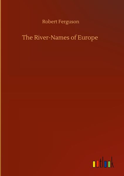 Produktbild: The River-Names of Europe