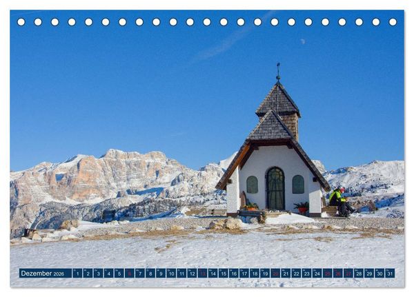 Produktbild: Sella Ronda (Tischkalender 2026 DIN A5 quer), CALVENDO Monatskalender