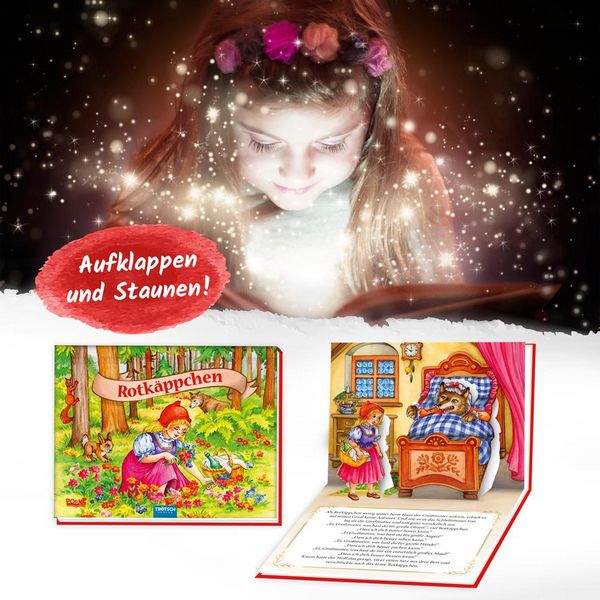 Produktbild: Tr&ouml;tsch M&auml;rchenbuch Pop-up-Buch Rotk&auml;ppchen