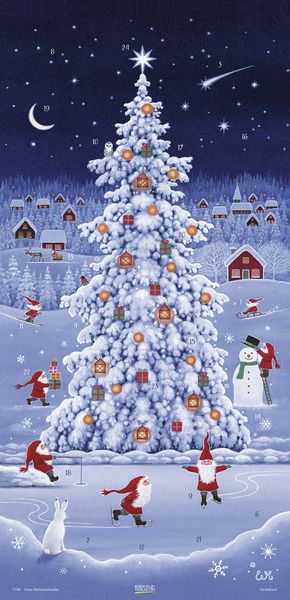 Produktbild: Adventskalender "Tomtes Weihnachtsfreuden"
