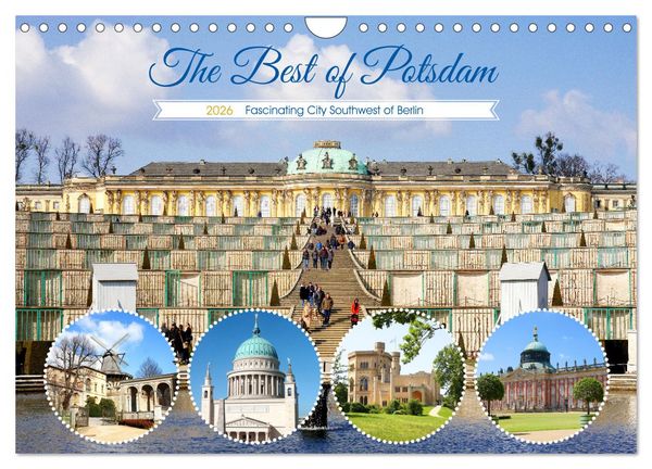 Produktbild: The Best of Potsdam (Wall Calendar 2026 DIN A4 landscape), CALVENDO 12 Month Wall Calendar