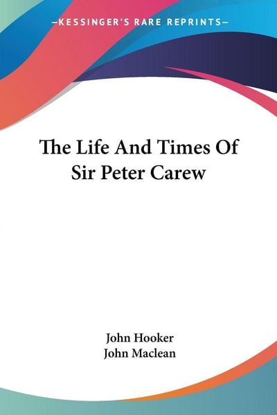Produktbild: The Life And Times Of Sir Peter Carew
