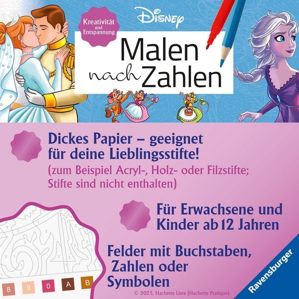 Produktbild: Disney - Malen nach Zahlen: Micky, Donald & Co.