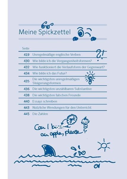 Produktbild: PONS Spick-W&ouml;rterbuch Englisch f&uuml;r die Schule