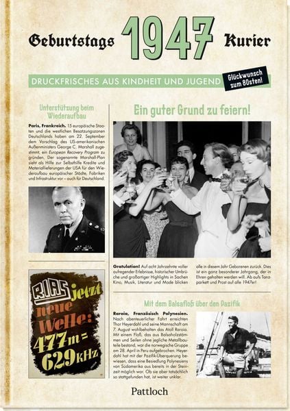Produktbild: 1947 - Geburtstagskurier