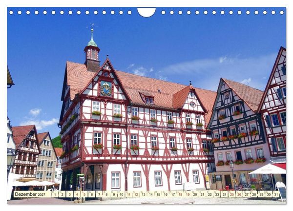 Produktbild: Unterwegs in Bad Urach (Wandkalender 2027 DIN A4 quer), CALVENDO Monatskalender