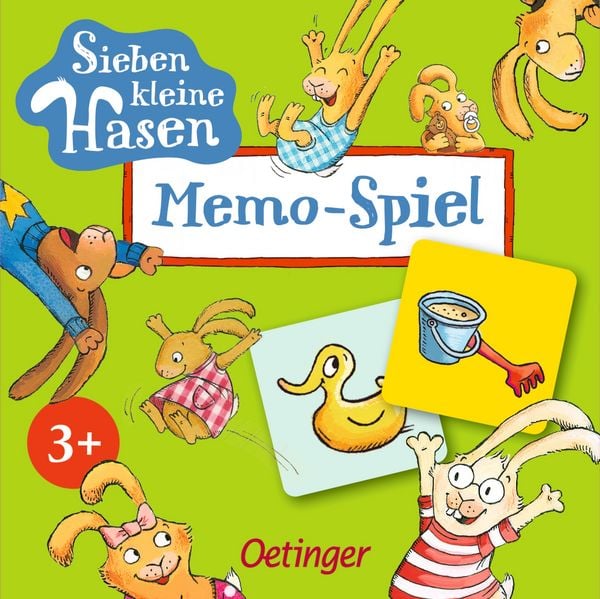 Produktbild: Sieben kleine Hasen. Memo-Spiel