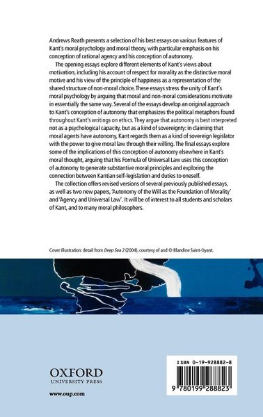 Produktbild: Agency and Autonomy in Kant's Moral Theory