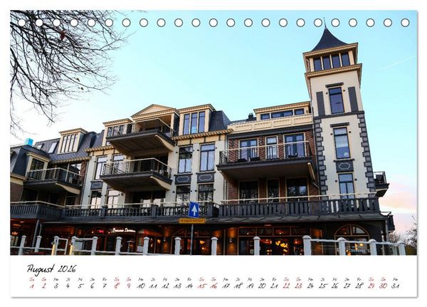 Produktbild: Das Seebad Domburg (Tischkalender 2026 DIN A5 quer), CALVENDO Monatskalender