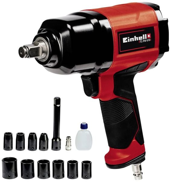 Einhell TC-PW 610 4138960 Druckluft-Schlagschrauber Drehmoment (max.): 610 Nm