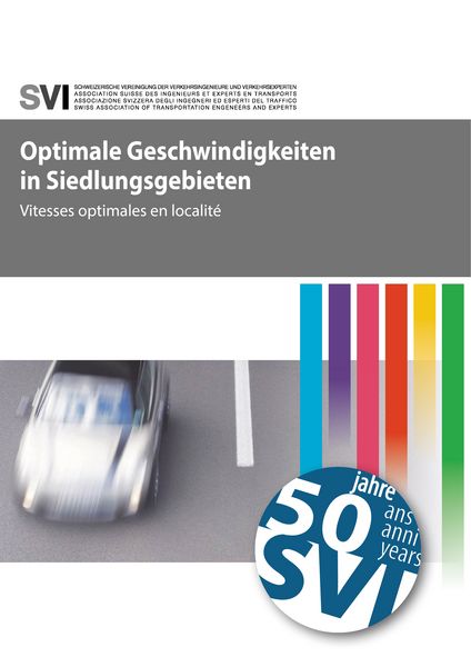 Produktbild: Optimale Geschwindigkeiten in Siedlungsgebieten