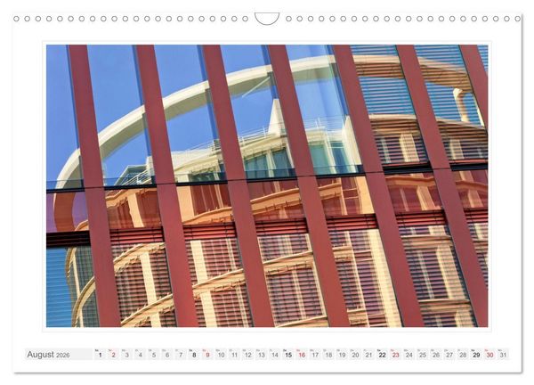 Produktbild: Spiegelnde Fassaden (Wandkalender 2026 DIN A3 quer), CALVENDO Monatskalender