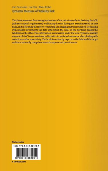 Produktbild: Tychastic Measure of Viability Risk