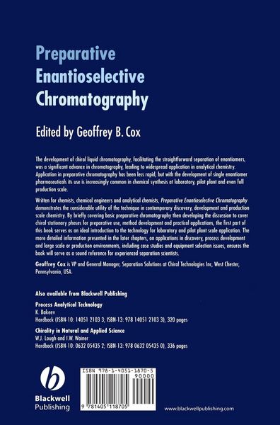 Produktbild: Preparative Enantioselective Chromatography