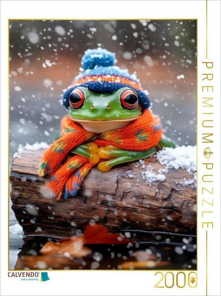 Produktbild: CALVENDO Puzzle Fr&ouml;sche | 2000 Teile Lege-Gr&ouml;&szlig;e 90x67cm Foto-Puzzle f&uuml;r gl&uuml;ckliche Stunden