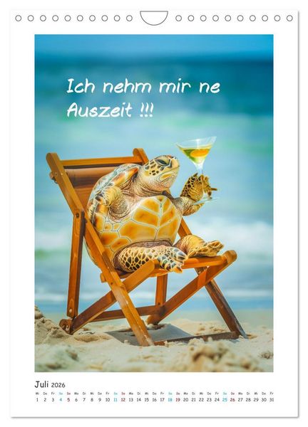 Produktbild: Lach Dich fit ! (Wandkalender 2026 DIN A4 hoch), CALVENDO Monatskalender