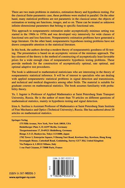 Produktbild: Nonparametric Goodness-of-Fit Testing Under Gaussian Models