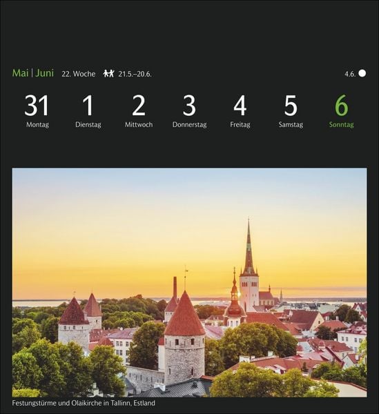 Produktbild: GEO Ferne Horizonte Postkartenkalender 2027 - Wochenkalender mit 53 Postkarten