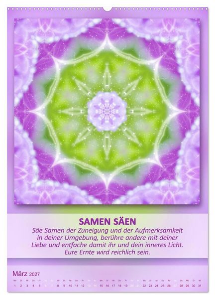 Produktbild: Light Energy Mandalas - Kalender - Vol. 2 (Wandkalender 2027 DIN A2 hoch), CALVENDO Monatskalender