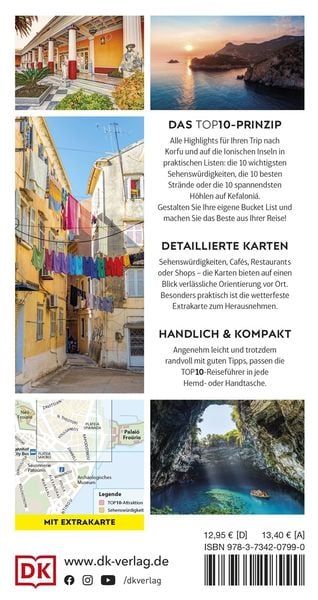 Produktbild: TOP10 Reisef&uuml;hrer Korfu & Ionische Inseln